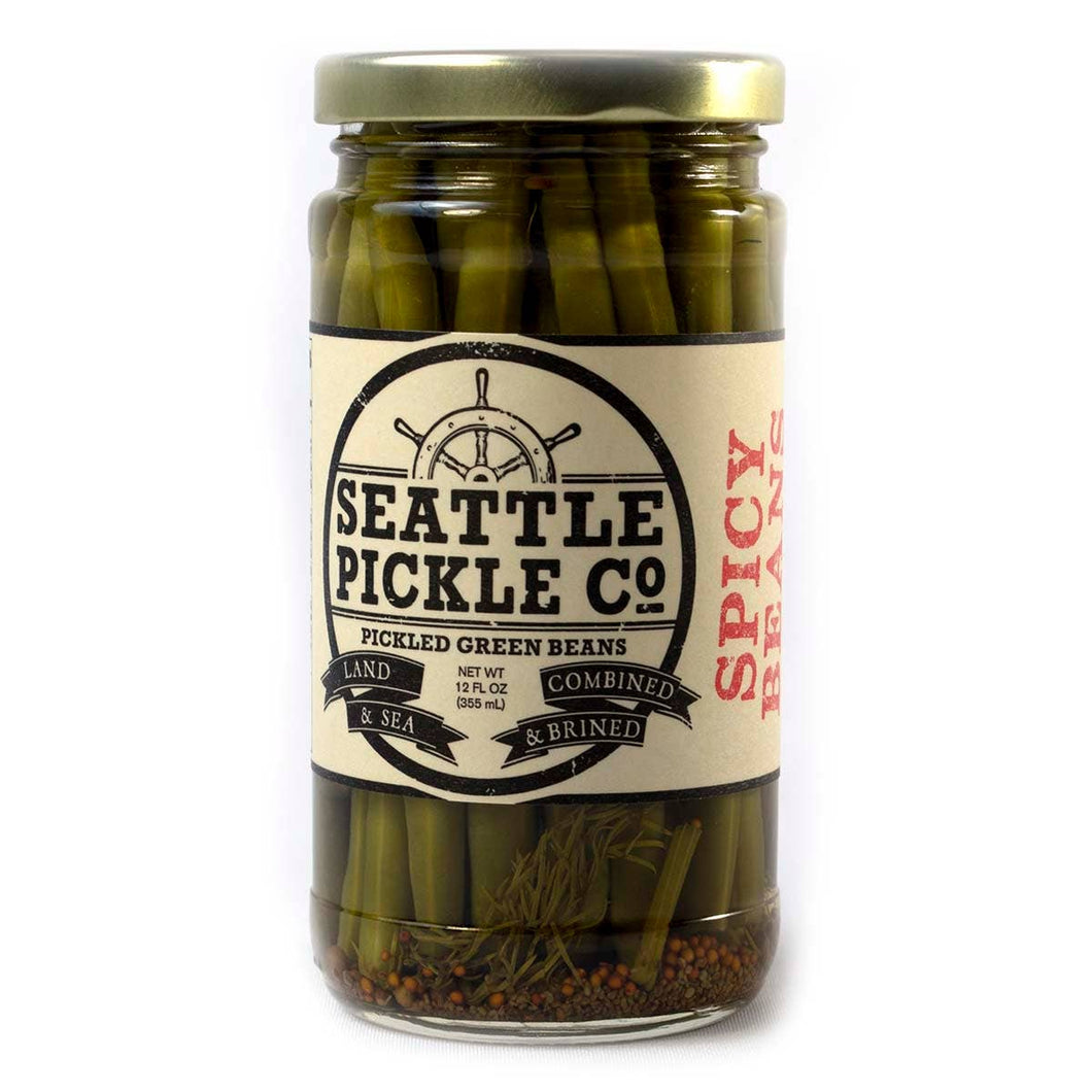 Seattle Pickle Co. Spicy Pickled Green Beans