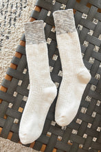 Load image into Gallery viewer, Color Block Cottage Socks