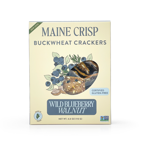 Wild Blueberry Walnut Crisps